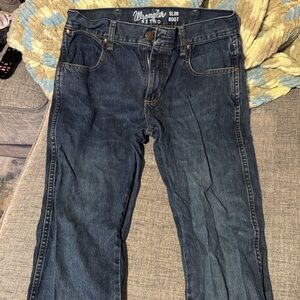 Wrangler Men's Slim Boot Jeans - Indigo